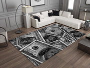 Dollars-Inspired Money Rug – Luxury Statement for Your Space, Designer Carpet