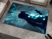 Arcane Jinx Rug, League of Legends Carpet, Gamer Rug Decoration