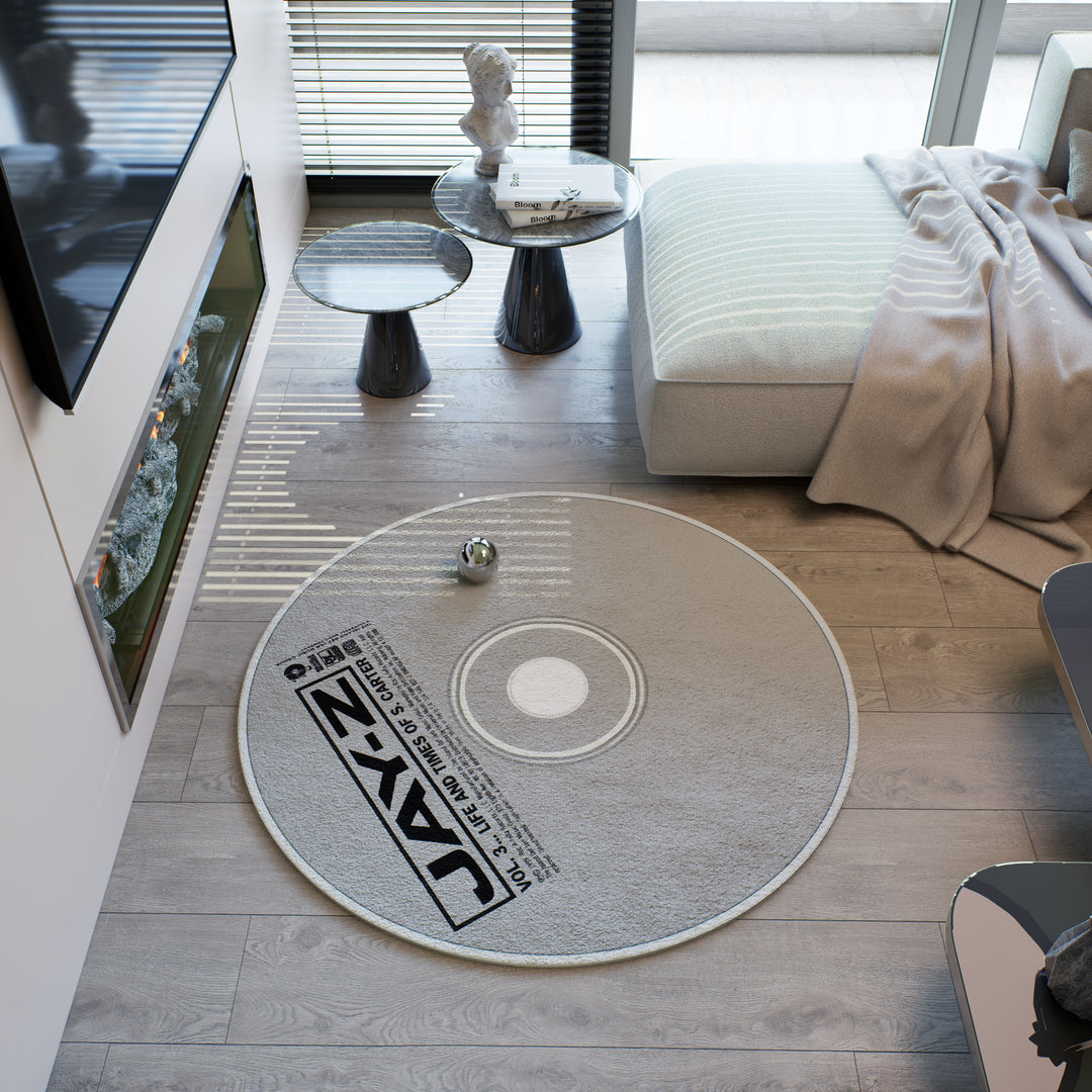 Jay-Z CD Rug, Jay-Z Album Cover Rug, Music Decoration Carpet