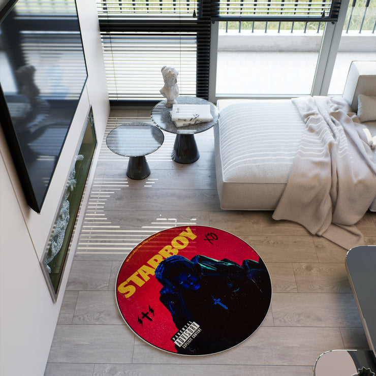 The Weeknd Starboy Rug, CD Rug, Album Cover Carpet